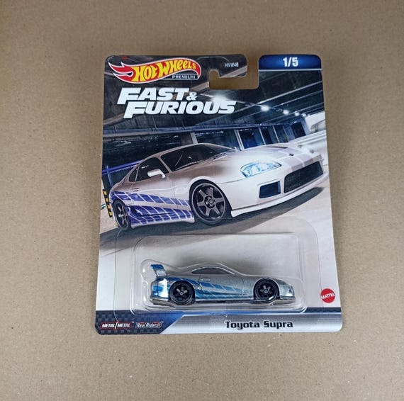 Hot Wheels Fast & Furious Toyota Supra: Brian O'connor Tribute
