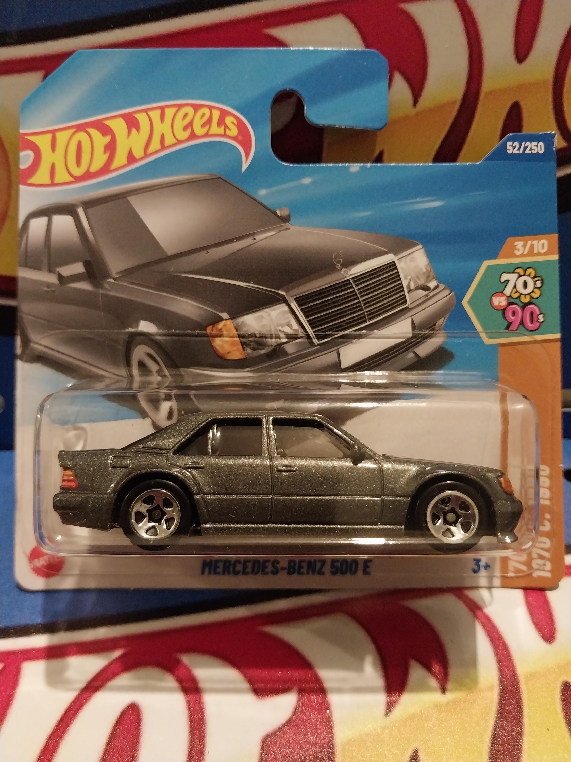 Hot Wheels Mercedes-benz 500 E: Silver Diecast Model Car - Etsy Canada