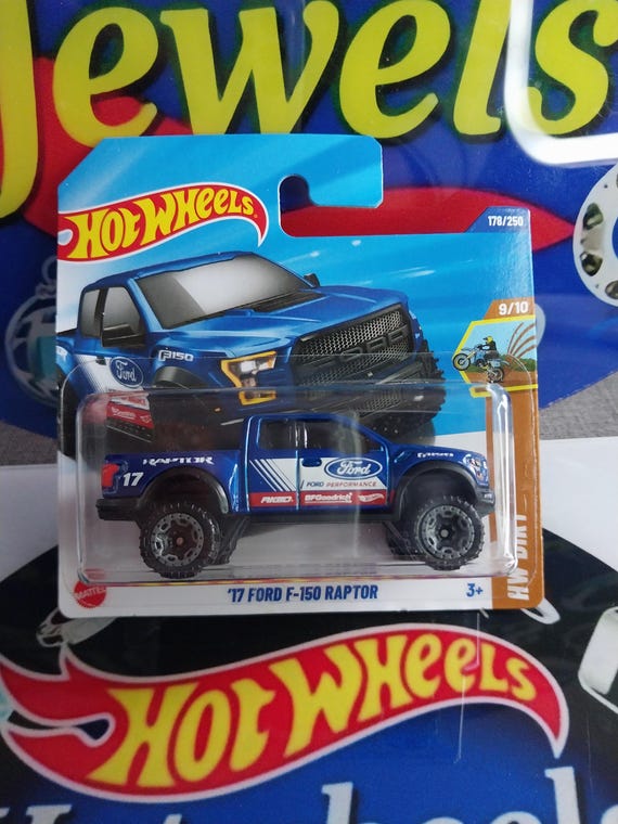 Hotwheels 17 Ford F-150 Raptor HW Dirt Sub Series Short Card Rare