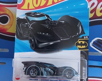 Hot Wheels Batman Arkham Asylum Batmobile Batmobile Long Card: DC