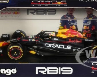 Red Bull RB19 Perez #11 F1 Model Car: 2023 Bburago 1/18 Scale