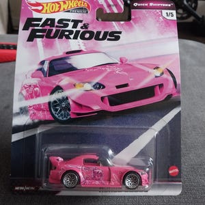 Hotwheels Premium 2 Fast 2 furious Pink Suki S2000 Fast and furious Quick  Shifters Crazy Rare to find   lovely gift for all ages