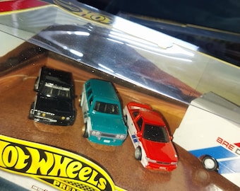 Hotwheels Premium Collectable Display Datsun Nissan BRE Brock