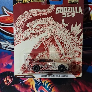 Hotwheels Gtr Godzilla - Etsy