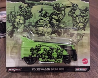 Hotwheels Premium Pop Culture Teenage Mutant Turtles Volkswagen