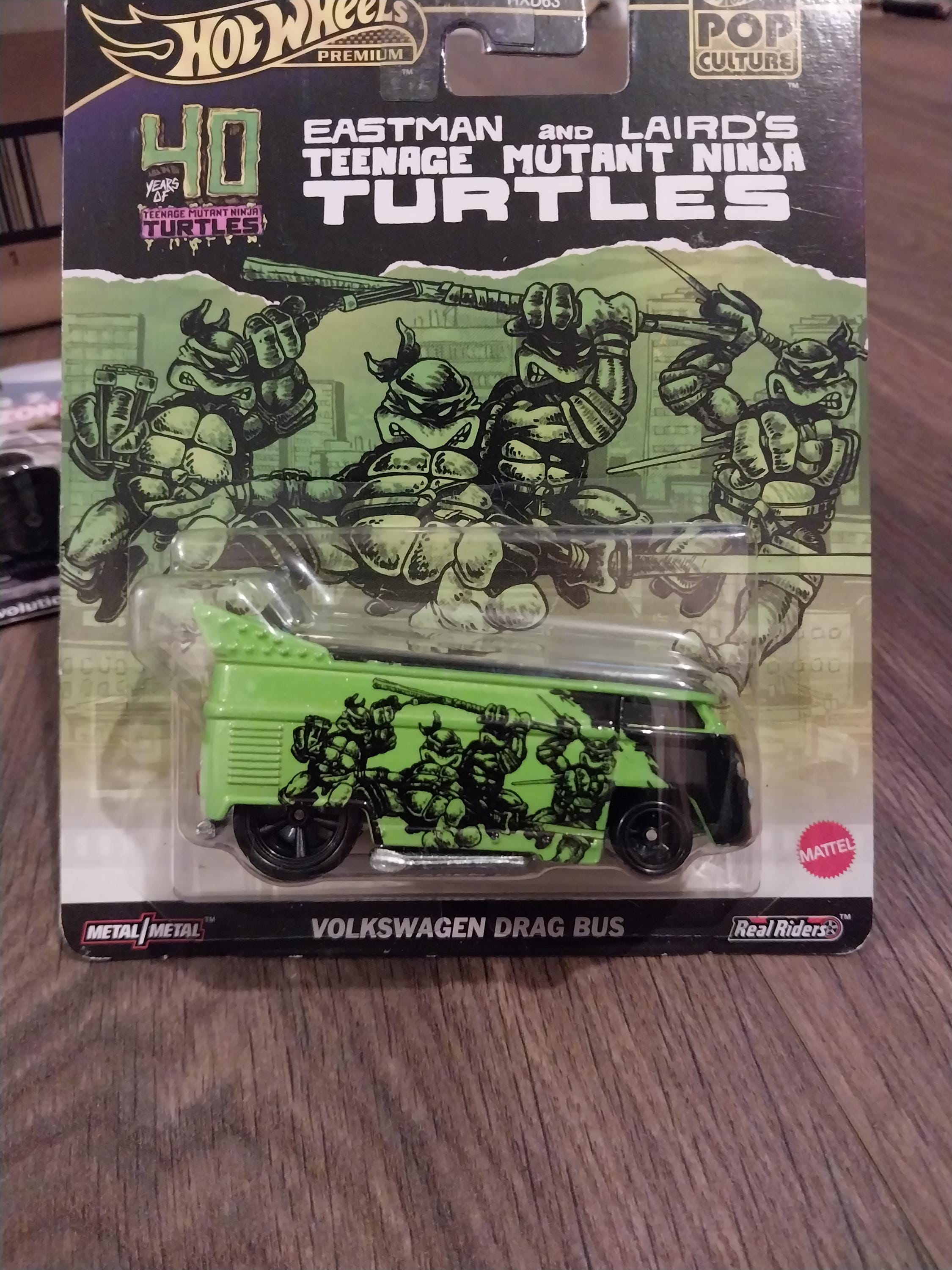 Hotwheels Premium Pop Culture Teenage Mutant Turtles Volkswagen