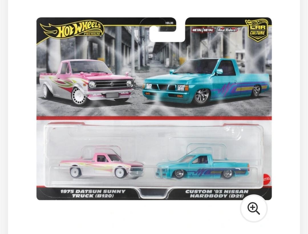 HOTWHEELS Premium Car Culture 1975 Datsun Truck 93 Nissan Hardbody