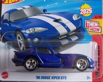 ホットウィール 96 ダッジ バイパー GTS：ブルー ダイキャストカー