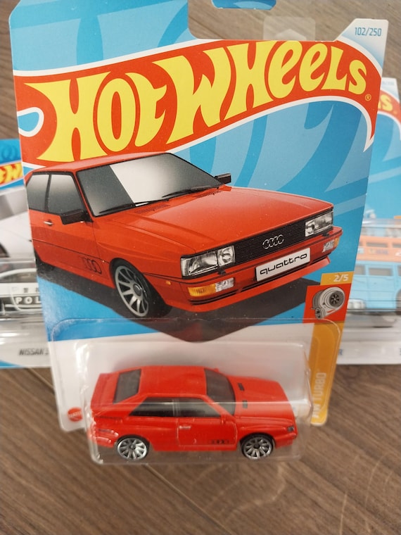 Hotwheels Red Audi Quattro HW Turbo: Rare Long Card Diecast - Etsy