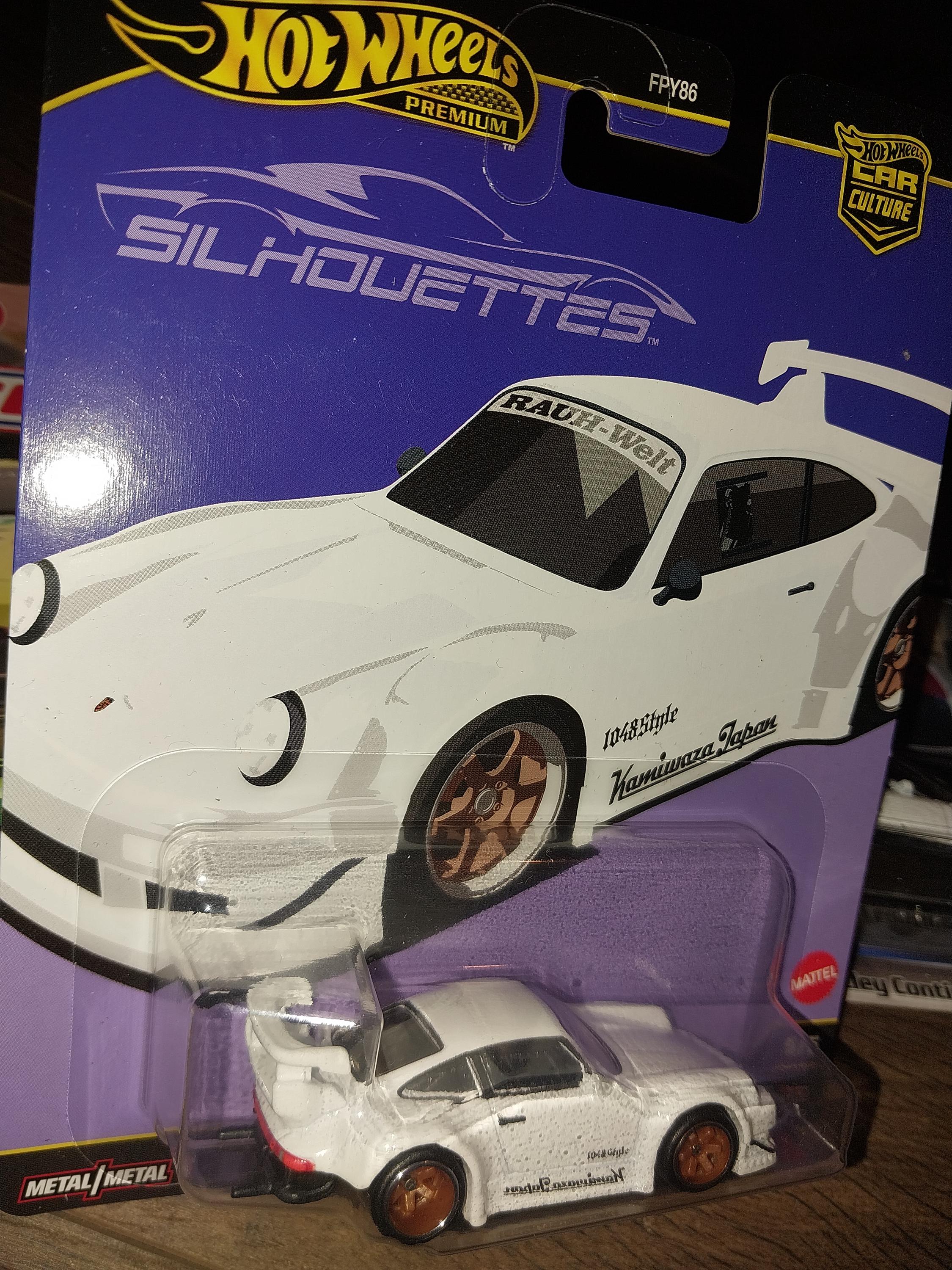 ホットウィール プレミアムカーカルチャー シルエット ホワイト RWB
