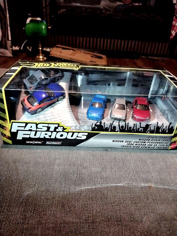 Hotwheels Premium Fast and Furious Tokyo Drift Box Set Rare
