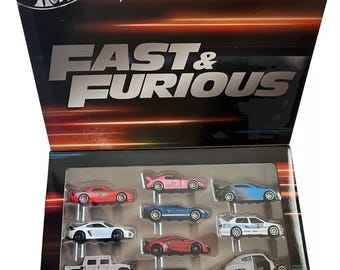 Hotwheels Fast and Furious 10 Pack 2024 RARE - Etsy