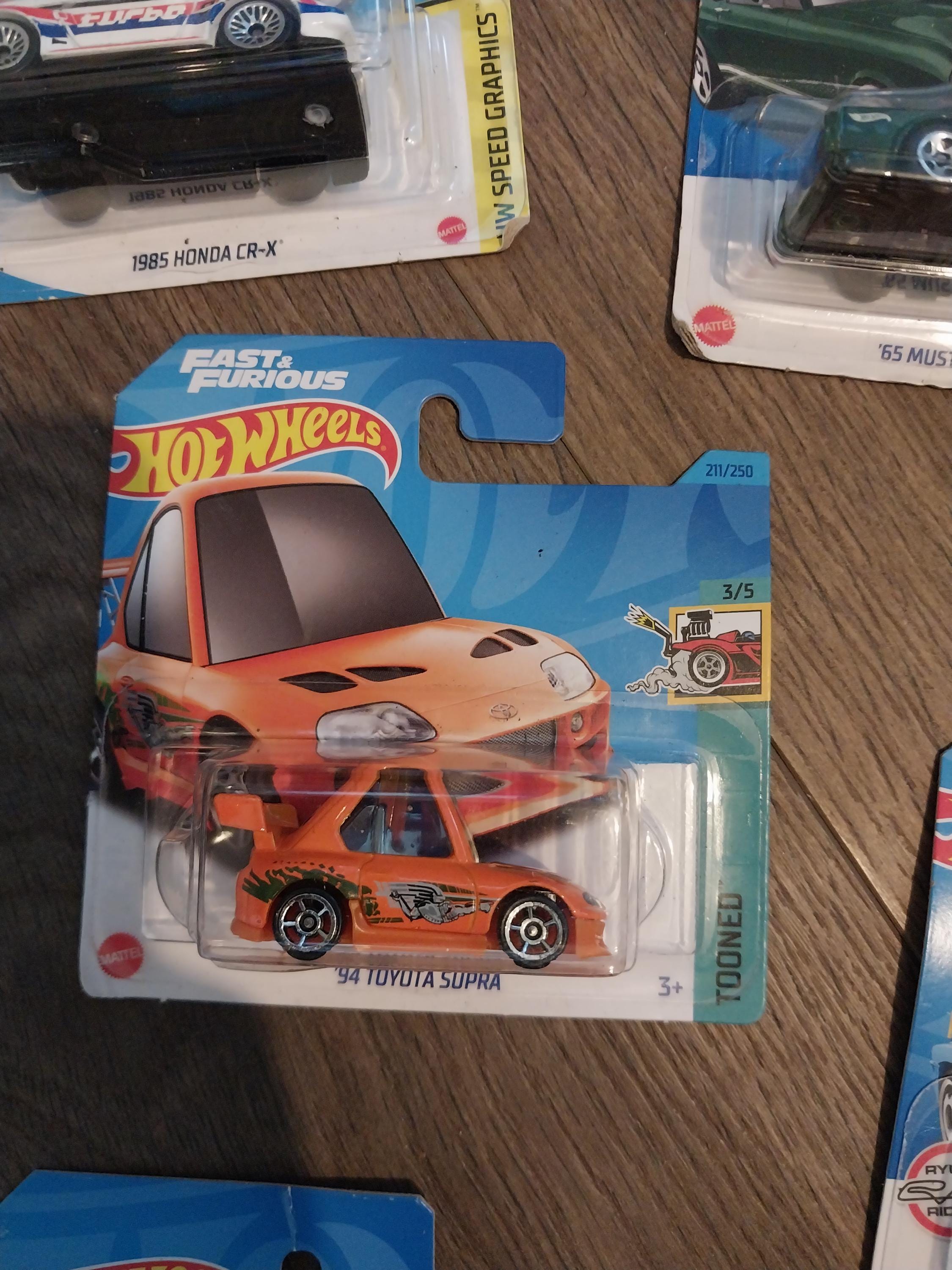 Hot Wheels Fast & Furious Tooned '94 Toyota Supra 2023 M Case - Etsy
