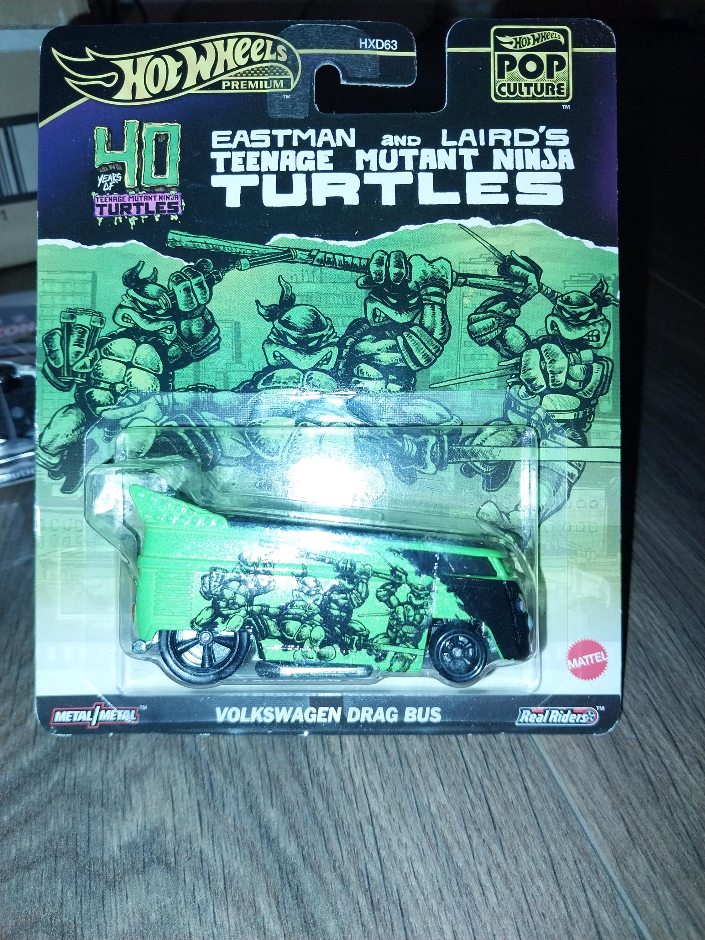 Hotwheels Premium Pop Culture Teenage Mutant Turtles Volkswagen