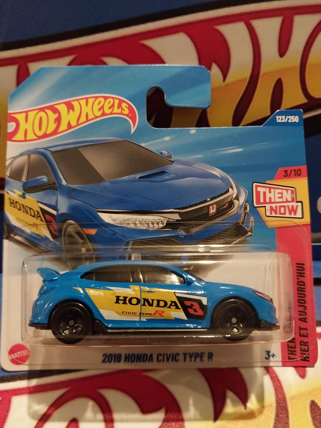 Hot Wheels 2018 Honda Civic Type R: Blue Diecast Collectible - Etsy