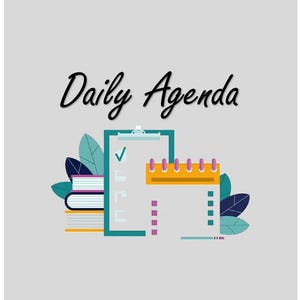 NEW Digital Daily Planner / Agenda for reMarkable & E-Ink Tablets | PDF Download