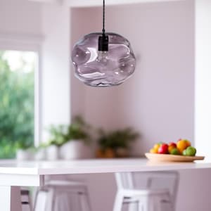 Glass Pendant Lights, Kitchen Island Light, Pendant Lamp Glass Blown, Chandelier Lighting Pendant, Light Fixture Dining Room, Hanging Lights