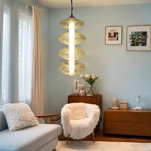 Glass Pendant Light , Blown Glass Ceiling Lamp, Hanging Lighting, Kitchen Island Lighting, Living Room Pendant Lights, Ceiling Light Fixture