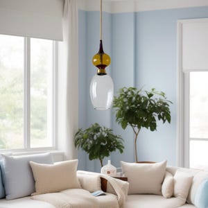 Pendant Lighting for Kitchen Island, Hanging Lamp, island pendant lights, celling light, pendant lighting, blown glass pendant light