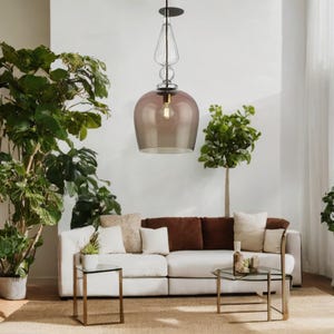 Iluminación colgante para isla de cocina, lámpara moderna, iluminación colgante, lámpara colgante para dormitorio, lámpara colgante de vidrio soplado, iluminación decorativa