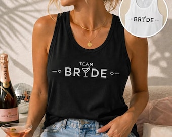 Team Bride Tank Top | Bachelorette Bridal Party Shirt
