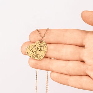 Sternenkarte Halskette, Personalisierte Astrologie Halskette, Sternzeichen Anhänger Halskette, Personalisiertes Sternenkarte Geschenk, Muttertagsgeschenk für Freundin