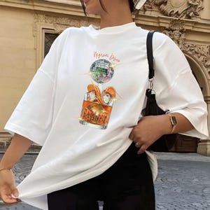 y2k Negroni Cocktail Grafik Tshirt Aperitif Cocktail Shirt Negroni Retro Cartoon Top Trendy Cocktail Print Negroni Geschenk T-Shirt
