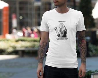 Isaac Newton Science Theory grafisch T-shirt, uniseks T-shirt, vintage stijl natuurkunde shirt, cadeau voor nerds, Science Lover Apparel, stilte sfeer