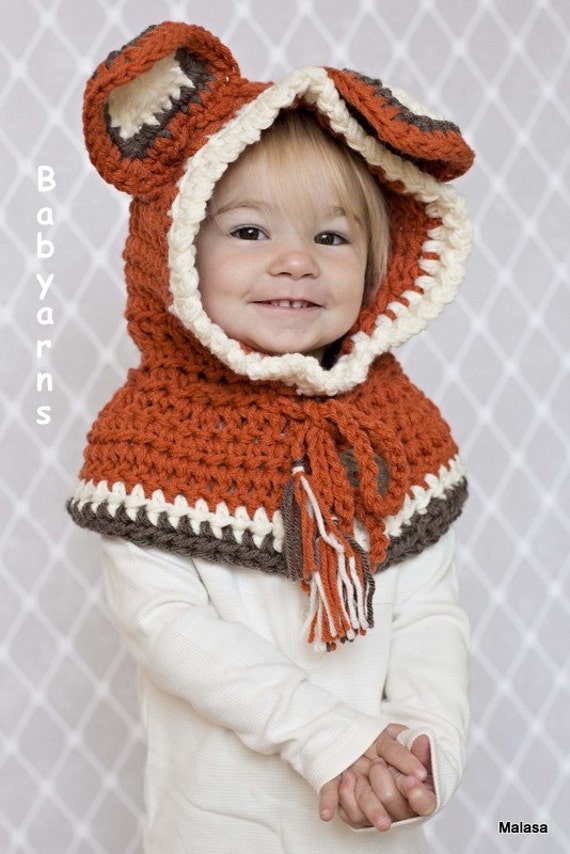 childrens fox hat