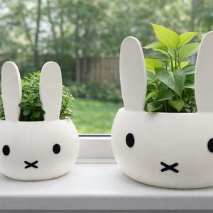 Miffy Bunny Flower Pot or Accessories Holder
