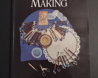Bobbin Lace Making by Pamela Nottingham 1983. USED, very good. Classic beginner book, great for beginners and continuing. 19.50