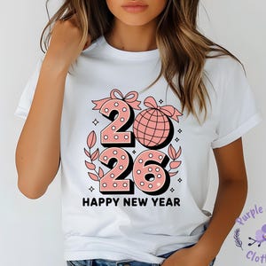 Happy New Year 2026 Shirt, New Year Party Shirt, Hello 2026 Shirt, New Years Eve Shirt, 2026 Gift Shirt, New Year Gift Tree, Christmas Shirt