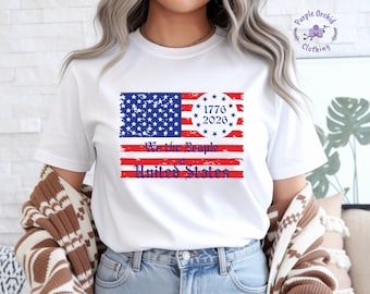America 250th Anniversary T-Shirt, 1776 2026 Usa Shirt,  Independence Day Shirt , 4th of July