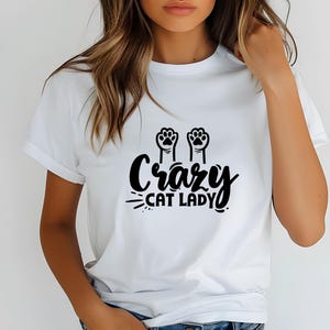 Cat Lady Club Shirt, Crazy Cat Lady Comfort Tee, Cat Lover Gift, Cat Owner Shirt, Purr Mom Tee, Cat Mom Shirt, Cat Tee, Cat Lovers Cat Mama