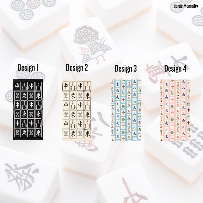 Mahjong Beach Towel Print Mahjong Tile Pattern Mah Jongg Tile Design Mahjong Lover Gift Idea Mahjong Accessory Mah Jongg Mahjong Gamer Gift zdjęcie 3
