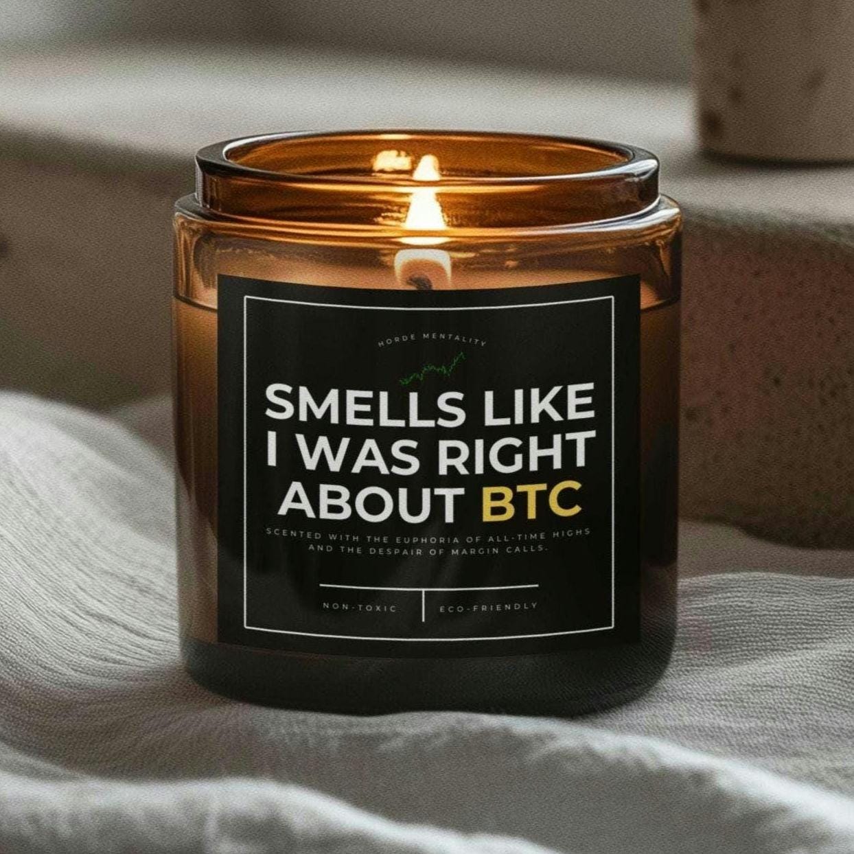 Bitcoin candles - Etsy España