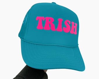 Trish Puff Print Hat, Trish Hats, Trish Caps