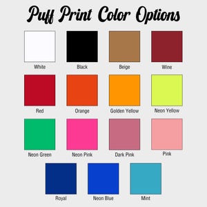 a color chart with different shades of paint
