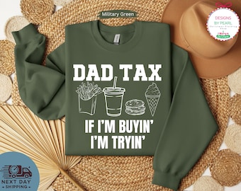 Funny Dad Tax Shirt, Funny Dad Gift for Fathers Day, Dad Birthday Gift Tee, Gift for Husband, Daddy Gift from Kids, Dad Tax