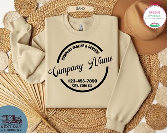 Custom Logo Design, Personalized Logo TShirt, Your Logo Here, Your Text Here, Create Your Graphic Logo, Business Shirts, Add Text, Team Logo