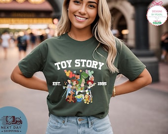 Toy Story Est. 1995 Shirt, Disney World Toy Story Shirt, Disney Friend Shirt, Toy Story Movie Characters Shirt, Friends Tee