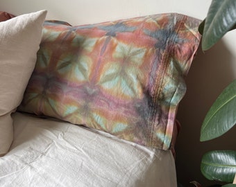 Ice Dyed Cotton Pillow Case (just 1).