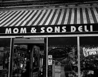 Mom & Sons Deli - 35mm Film Photography Print, NYC Wall Art