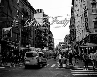 Little Italy, Manhattan - 35mm Film Photography Print, NYC Wall Art