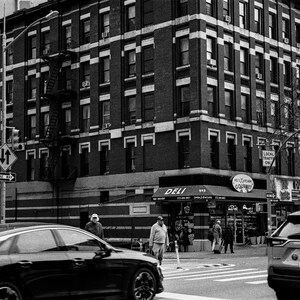 Tenth Ave, Hell's Kitchen - 35 mm filmfotografitryck, väggkonst i New York