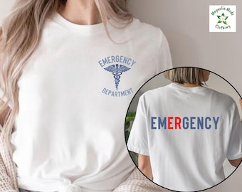 Emergency Department Shirt, ER Nurse Shirt, Emergency Room Tech Gift, Emergency Nurse Gift ED Crewneck Shirt, Hospital Shirt