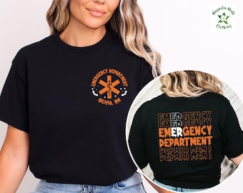 Emergency Department Halloween Shirt, Halloween ER Nurse Shirt, Emergency Nurse Shirt, Er Halloween Gift for Nurse, Spooky Tee