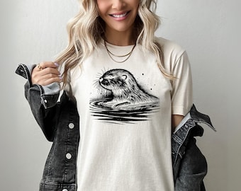 Shark Shirt, Retro Sharks Tee, Ocean Lovers Gift, Graphic Sea Animal Shark