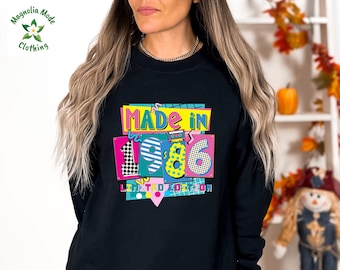 1986 Birthday Sweatshirt, Limited Edition 39th Birthday Gift Hoodie