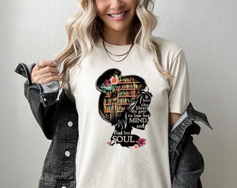 And into the library she goes to lose her mind Shirt, Read Banned Books